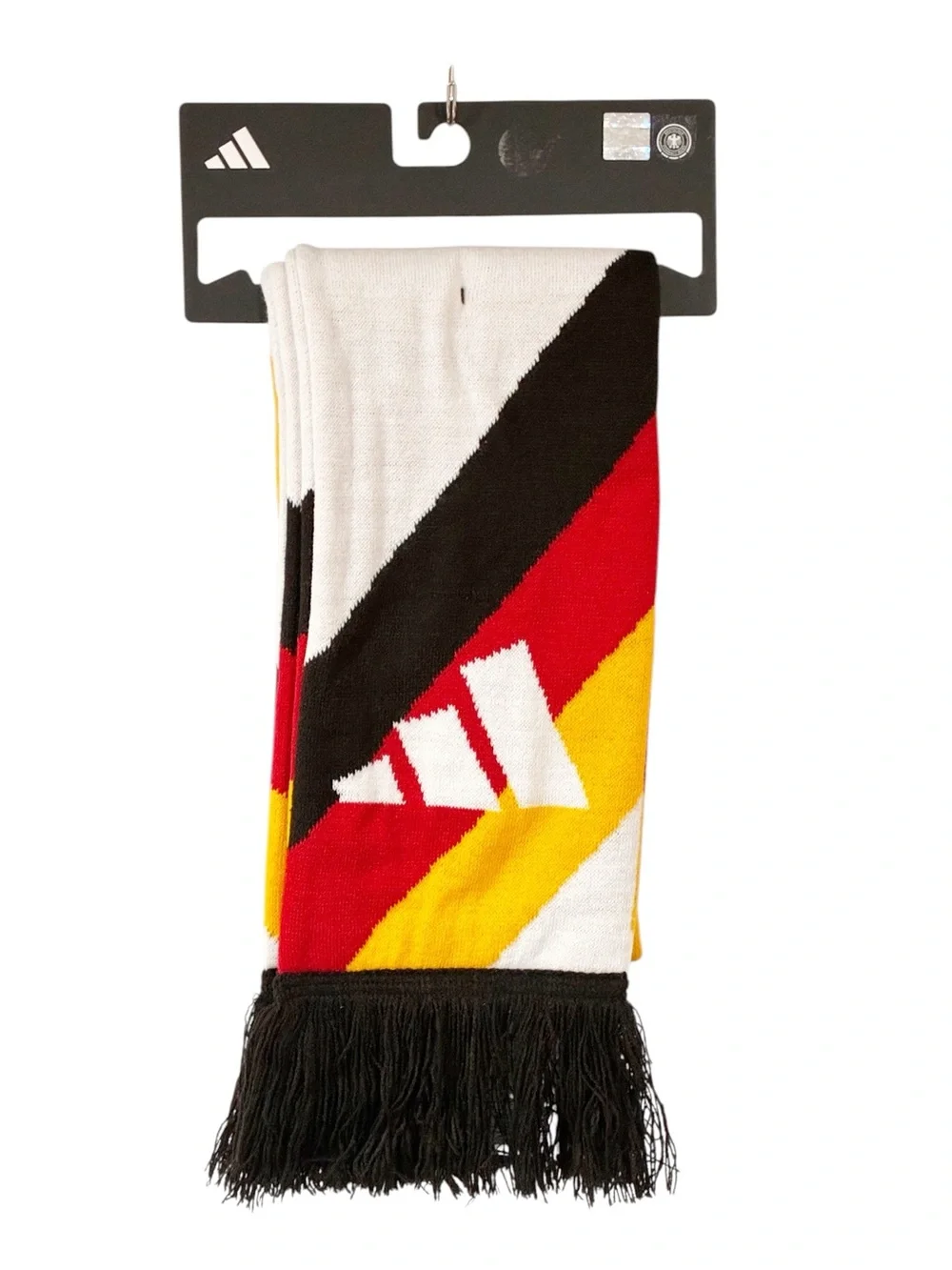 Adidas Germany Scarf Logo And Crest Unisex German Flag Colors NEW